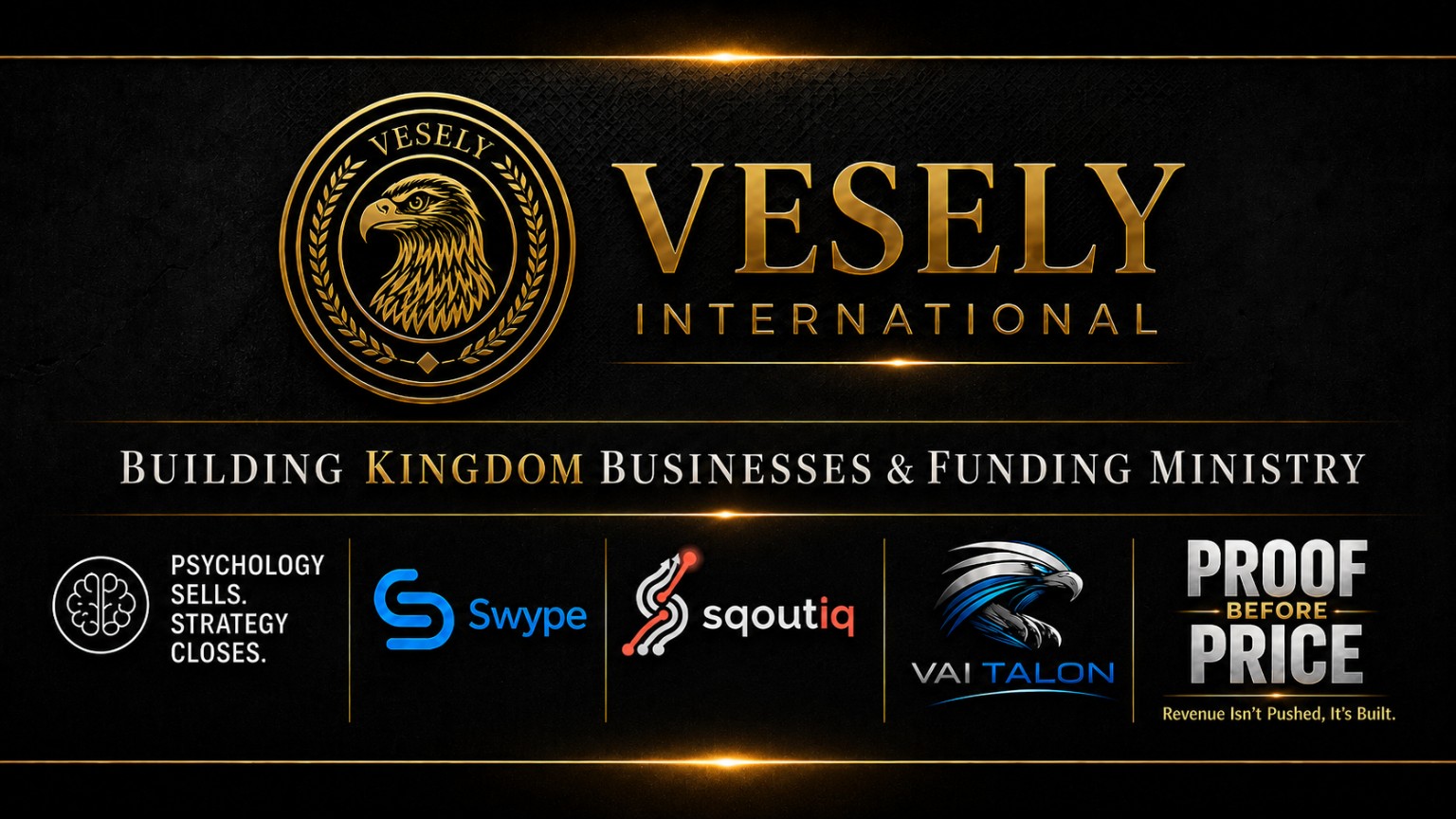 Vesely International: Building Kingdom Businesses and Funding Ministry, with its related brands